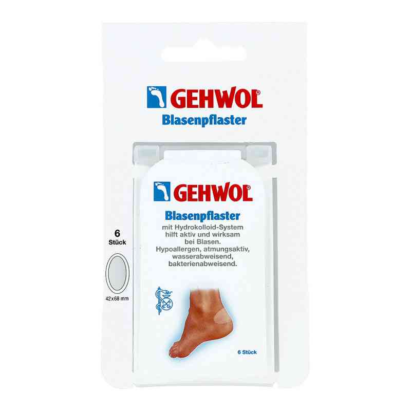 Gehwol plaster blistrowy, duży 6 szt. od Eduard Gerlach GmbH PZN 13475503