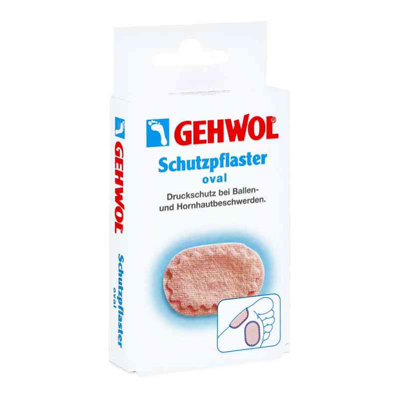 Gehwol plaster ochronny - owalny 4 szt. od Eduard Gerlach GmbH PZN 02779430