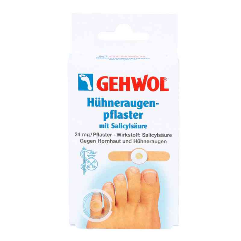 Gehwol plastry z kwasem salicylowym 6 szt. od Eduard Gerlach GmbH PZN 06812928