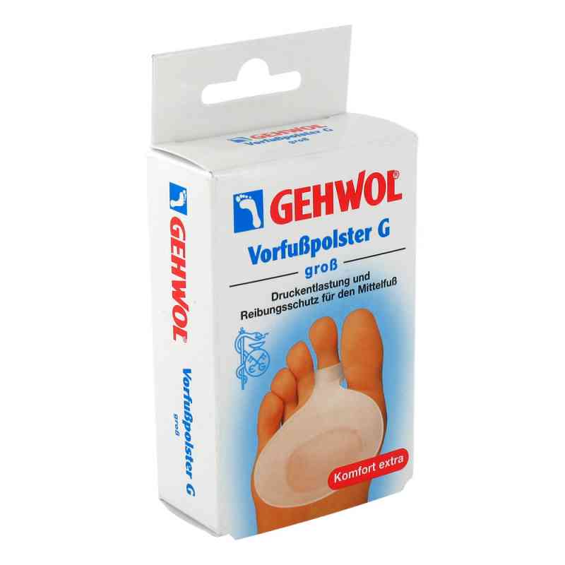 Gehwol poduszka przeciwuciskowa na przedstopie G duża 2 szt. od Eduard Gerlach GmbH PZN 05957903