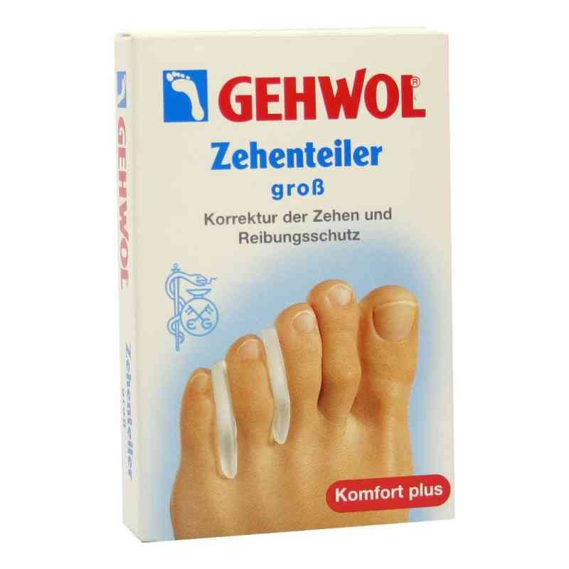 Gehwol Polymer Gel Zehen Teiler gross przekładki 3 szt. od Eduard Gerlach GmbH PZN 01445655