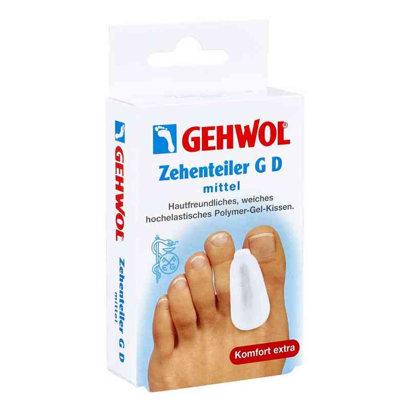 Gehwol Zehenteiler G D (średni rozm.) 3 szt. od Eduard Gerlach GmbH PZN 00792952