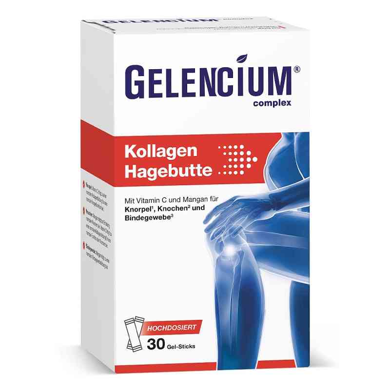 Gelencium® Kolagen Dzika Róża + Witamina C Direkt-Sticks 30 szt. od Heilpflanzenwohl GmbH PZN 19834127