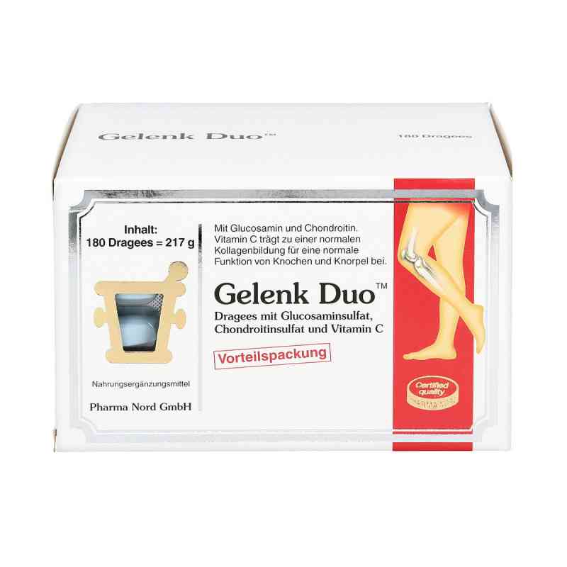 Gelenk Duo drażetki 180 szt. od Pharma Nord Vertriebs GmbH PZN 07533202