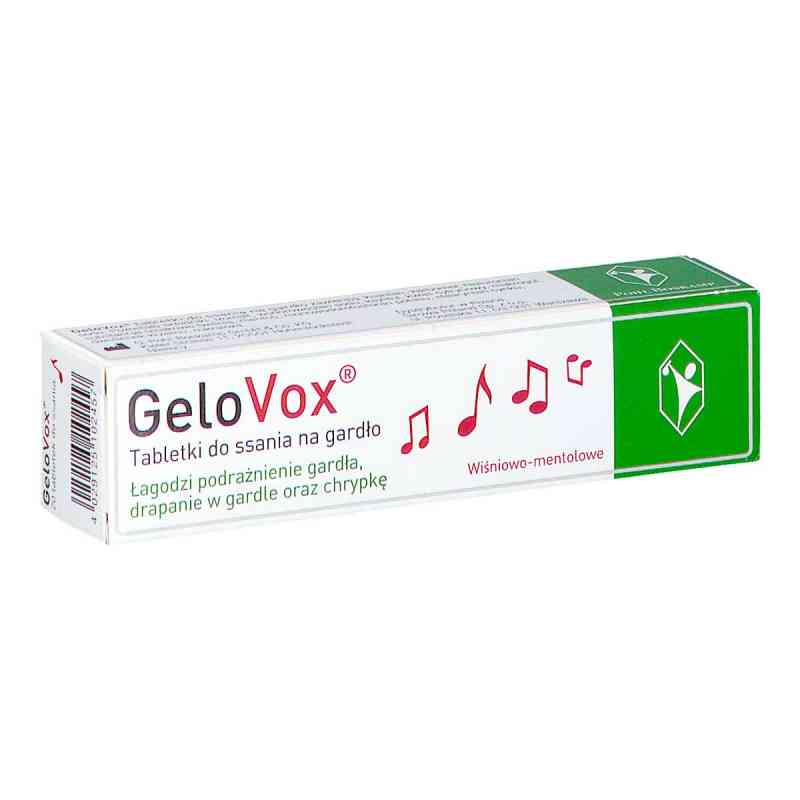 GeloVox wiśn.-mentol tabletki 20  od G.POHL-BOSKAMP GMBH&CO.KG PZN 08302988