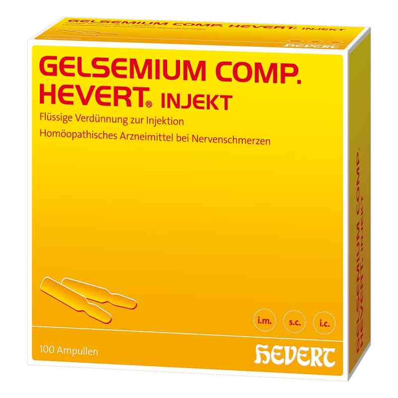 Gelsemium Comp.hevert injekt ampułki 100X2 ml od Hevert-Arzneimittel GmbH & Co. KG PZN 14179296