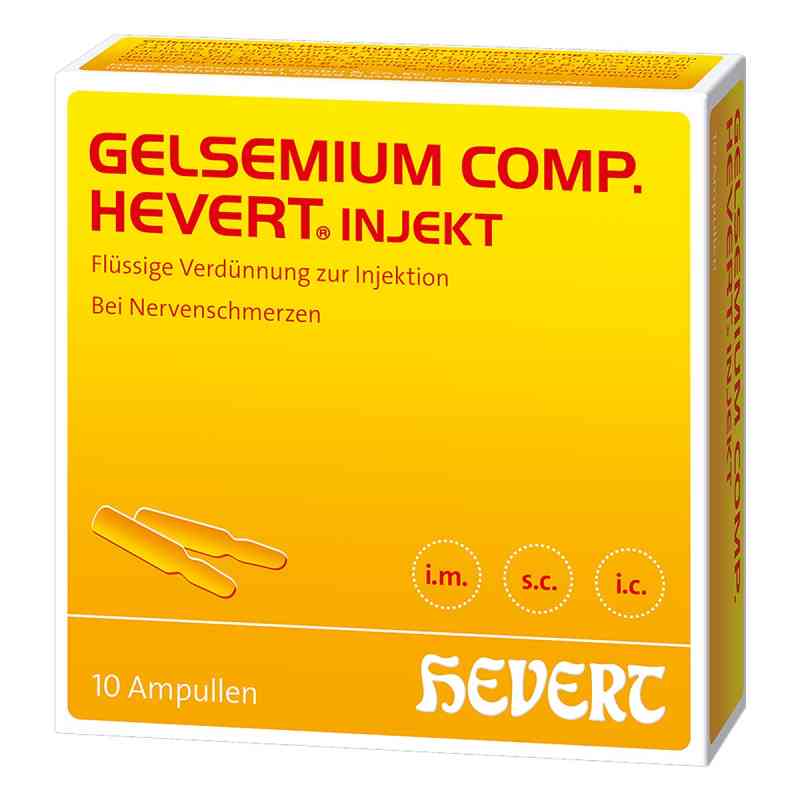 Gelsemium Comp.hevert injekt ampułki 10X2 ml od Hevert-Arzneimittel GmbH & Co. KG PZN 14179267