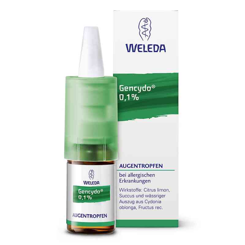 Gencydo 0,1% krople do oczu 10 ml od WELEDA AG PZN 01572773