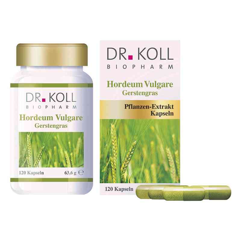 Gerstengras Hordeum vulgare Kapseln 120 szt. od Dr. Koll Biopharm GmbH PZN 12521520