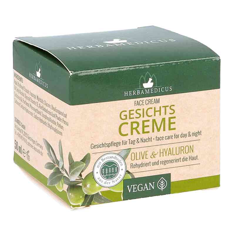 Gesichtscreme Olive & Hyaluron krem 50 ml od Axisis GmbH PZN 12360867