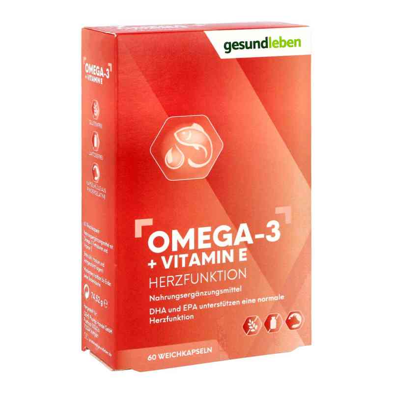 Gesund Leben Omega-3 1.000 mg Kapseln+vitamin E 60 szt. od Alliance Healthcare Deutschland  PZN 10518146