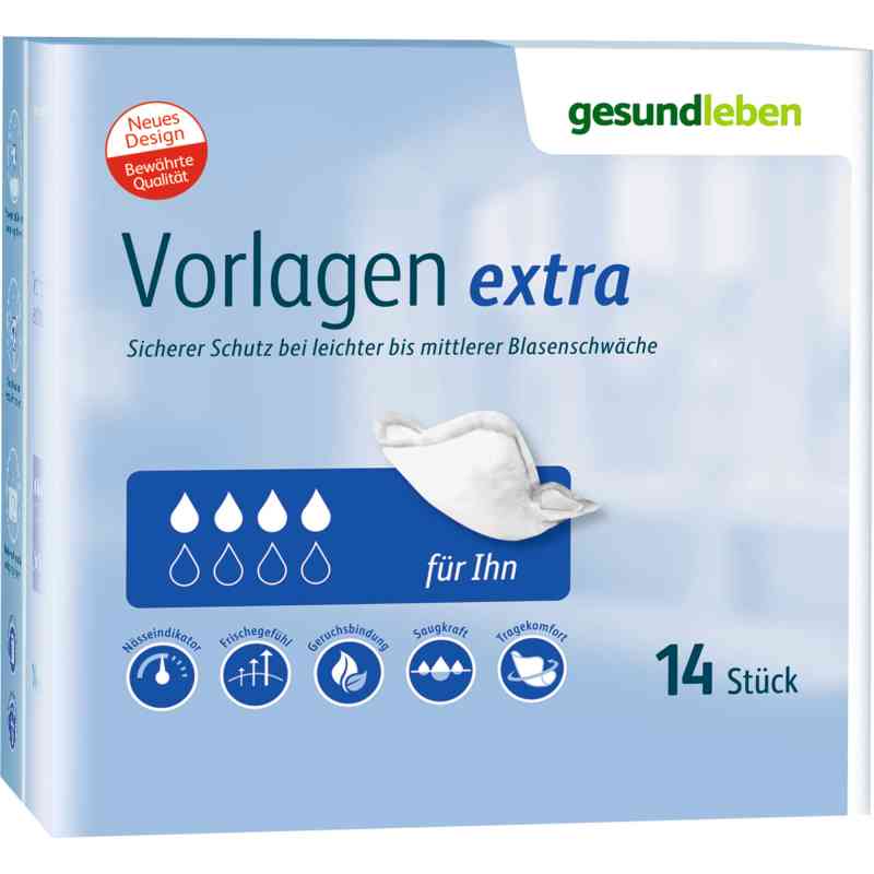 Gesund Leben Vorlagen Herren extra 10 szt. od Alliance Healthcare Deutschland GmbH PZN 13343173