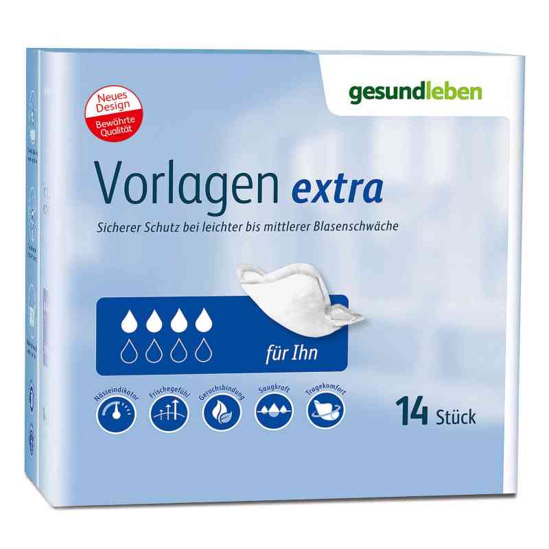 Gesund Leben Vorlagen Herren extra 8X10 szt. od Alliance Healthcare Deutschland GmbH PZN 13343196