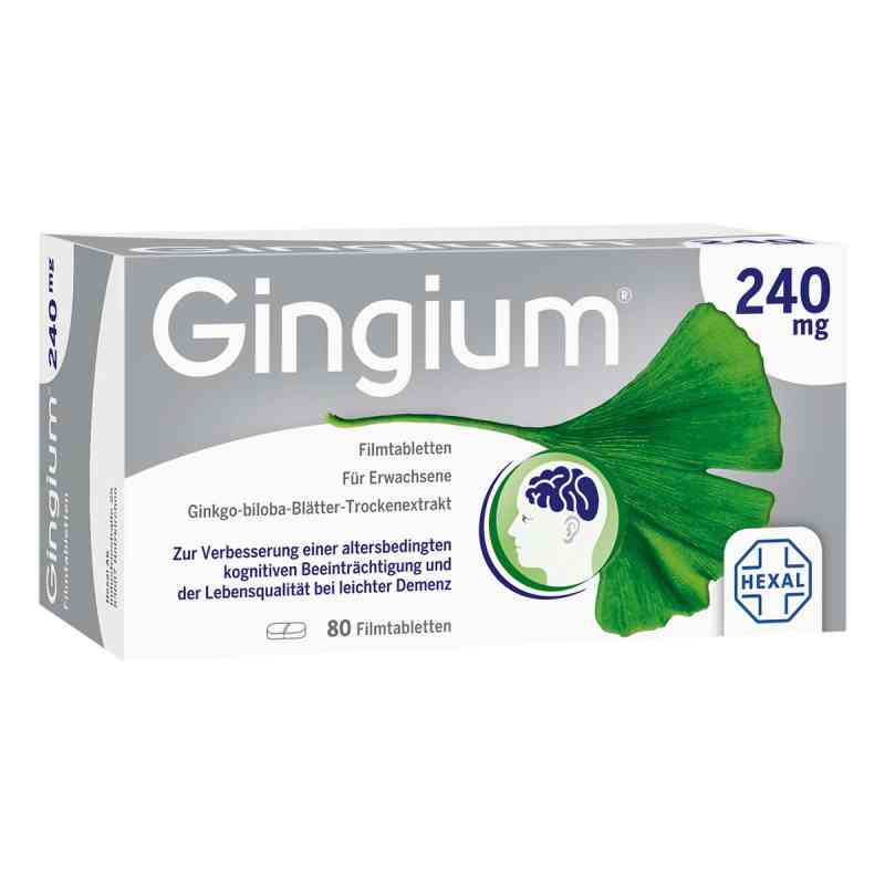 Gingium 240 mg Filmtabletten 80 szt. od Hexal AG PZN 14171107