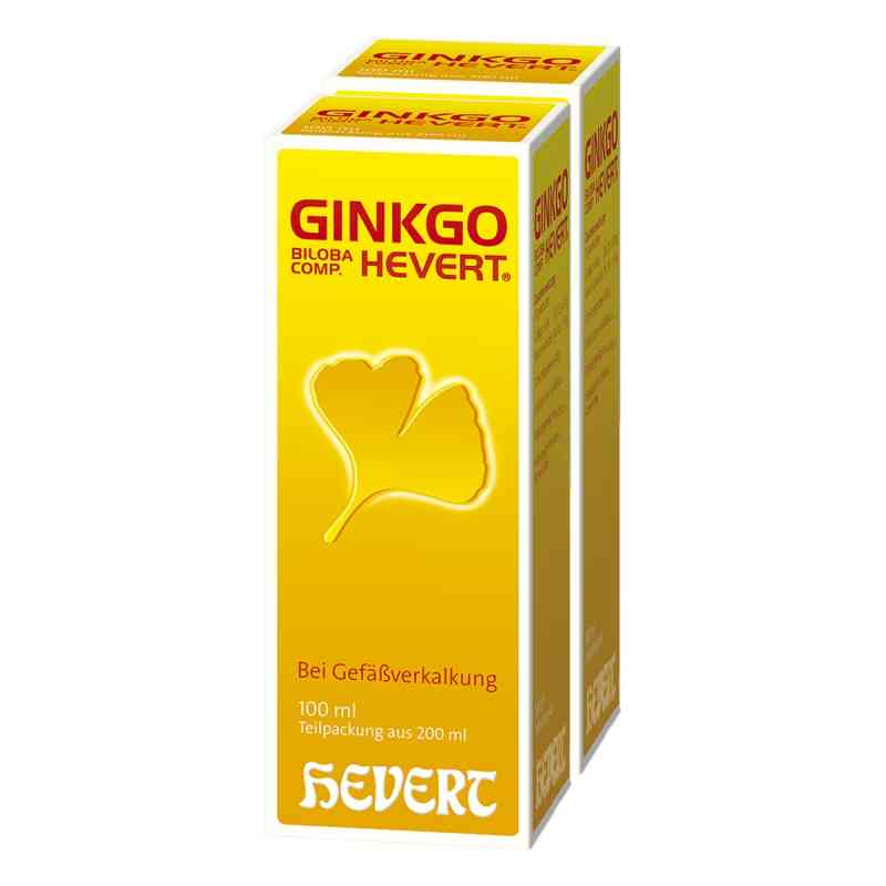 Ginkgo Biloba compositus Hevert krople 200 ml od Hevert-Arzneimittel GmbH & Co. KG PZN 03481721