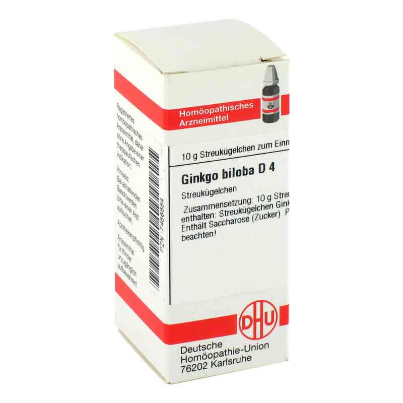 Ginkgo Biloba D 4 Globuli 10 g od DHU-Arzneimittel GmbH & Co. KG PZN 07456884