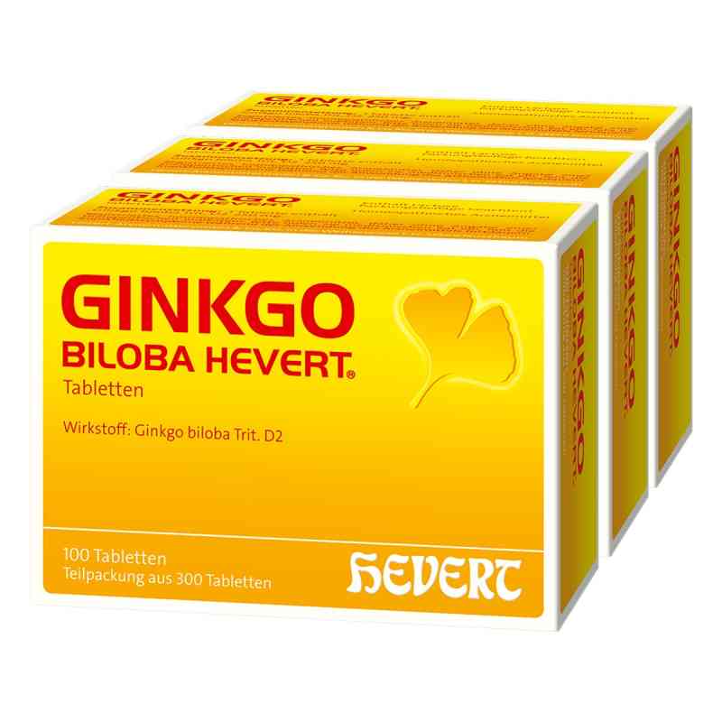 Ginkgo Biloba Hevert tabletki 300 szt. od Hevert-Arzneimittel GmbH & Co. KG PZN 03816179