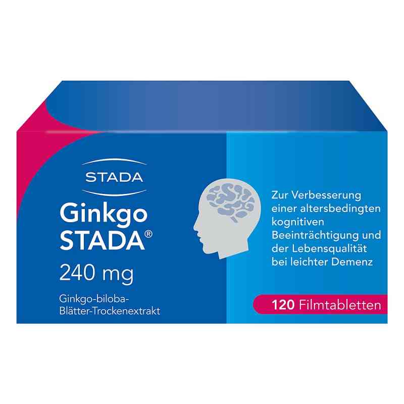 Ginkgo Stada 240 mg tabletki 120 szt. od STADA Consumer Health Deutschland GmbH PZN 11538949