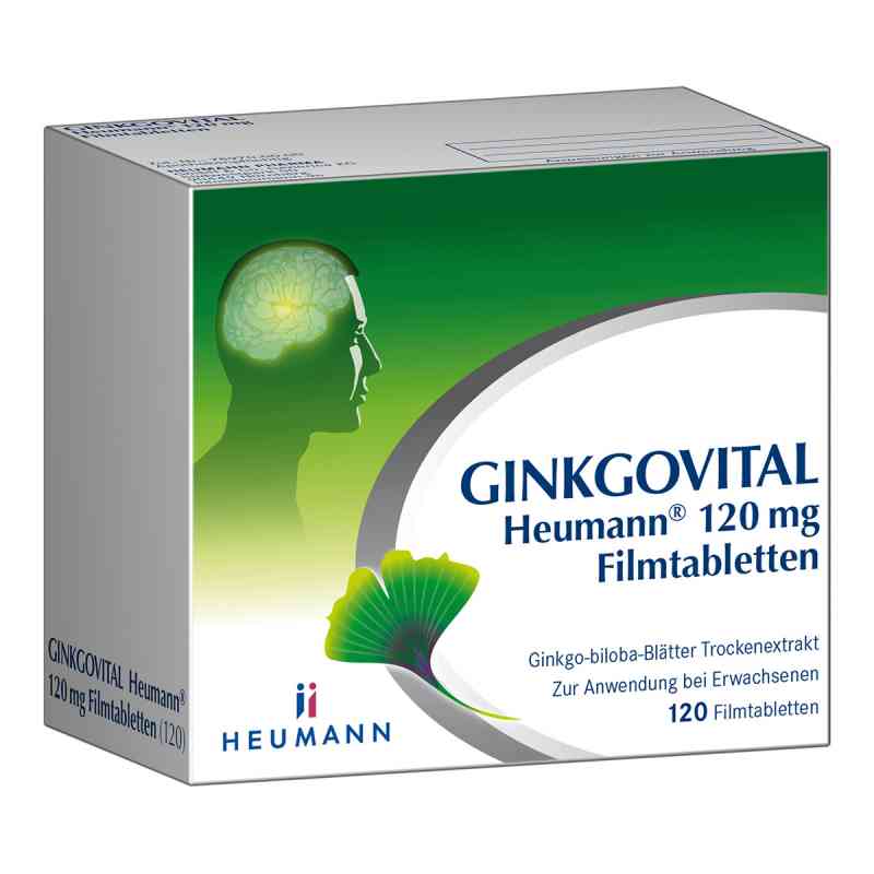 Ginkgovital Heumann 120 mg Filmtabletten 120 szt. od HEUMANN PHARMA GmbH & Co. Generica KG PZN 11526248