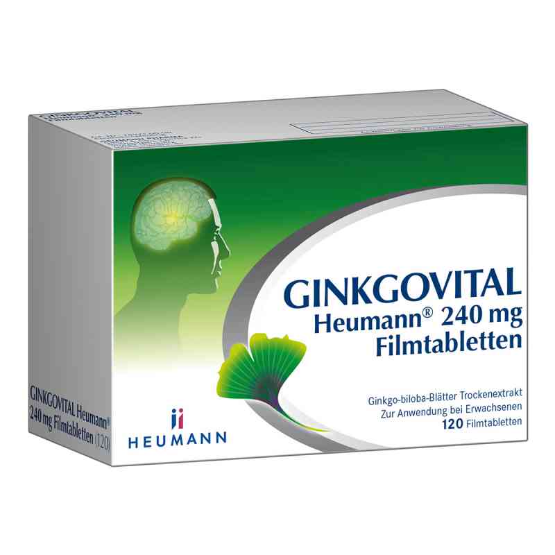 Ginkgovital Heumann 240 mg Filmtabletten 120 szt. od HEUMANN PHARMA GmbH & Co. Generi PZN 11526283