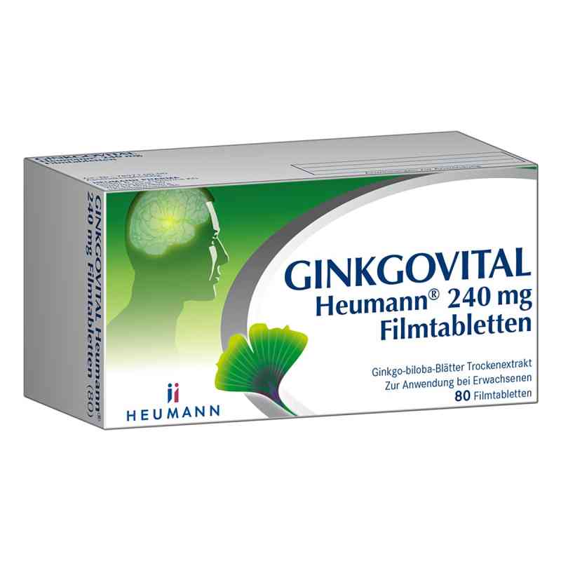 Ginkgovital Heumann 240 mg Filmtabletten 80 szt. od HEUMANN PHARMA GmbH & Co. Generica KG PZN 11526277
