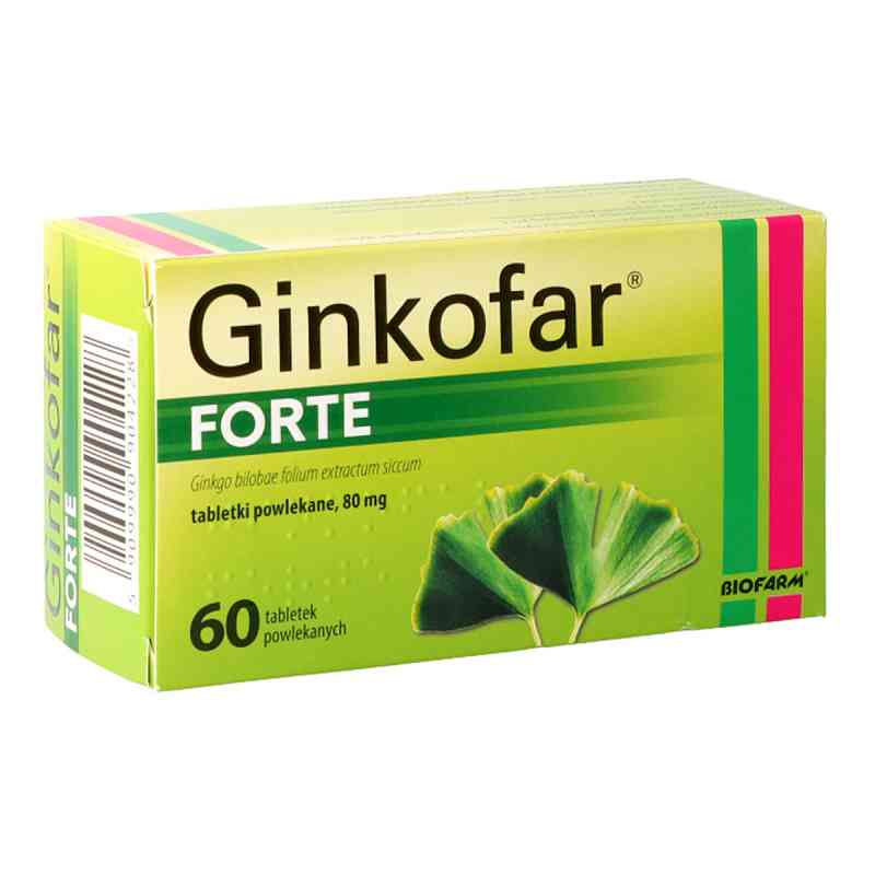 Ginkofar forte 80 mg 60  od BIOFARM SP.Z O.O. PZN 08300462