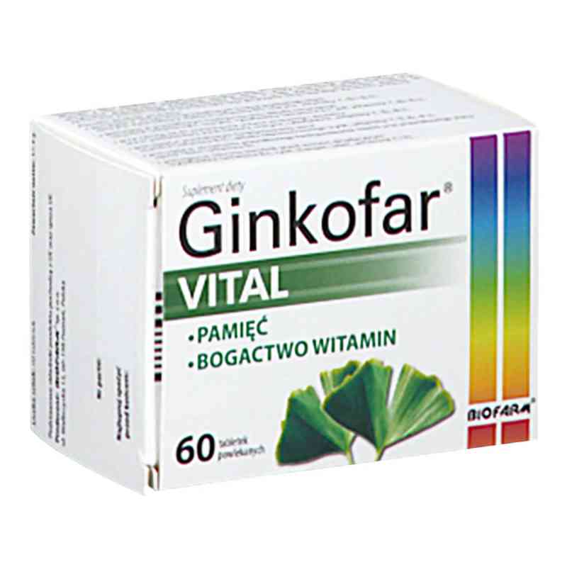 Ginkofar Vital tabletki 60  od BIOFARM SP. Z O.O. PZN 08305021