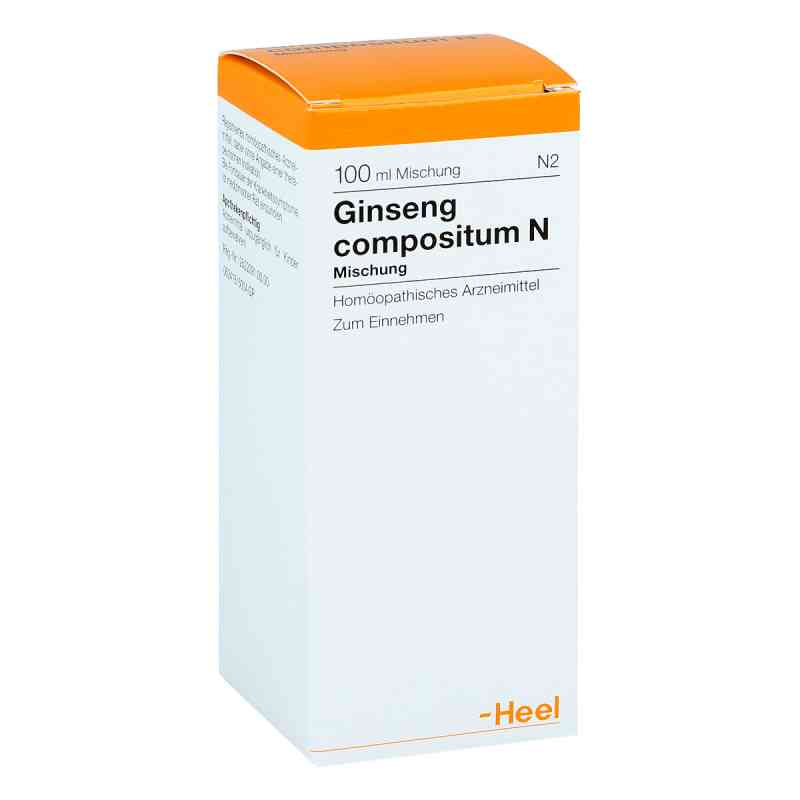 Ginseng Compositum N krople 100 ml od Biologische Heilmittel Heel GmbH PZN 00738898