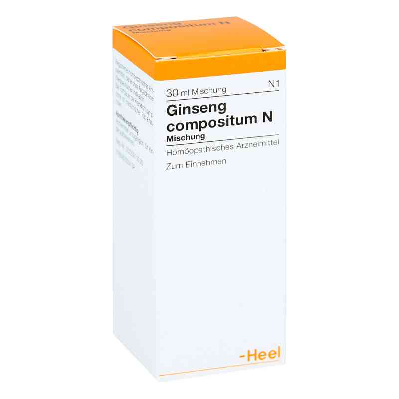 Ginseng Compositum N krople 30 ml od Biologische Heilmittel Heel GmbH PZN 00738869