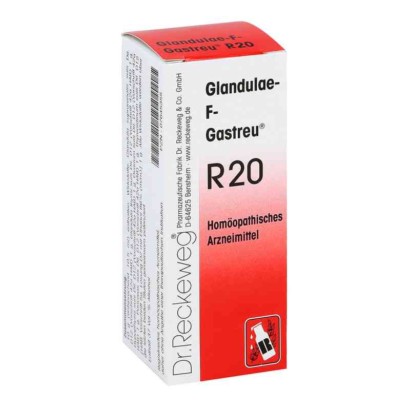 Glandulae F Gastreu R 20 krople 50 ml od Dr.RECKEWEG & Co. GmbH PZN 07645355