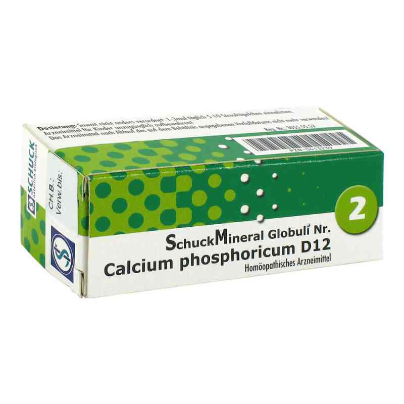 Globulki Schuckmineral 2 Calcium phosphoricum D12 7.5 g od SCHUCK GmbH Arzneimittelfabrik PZN 00413239