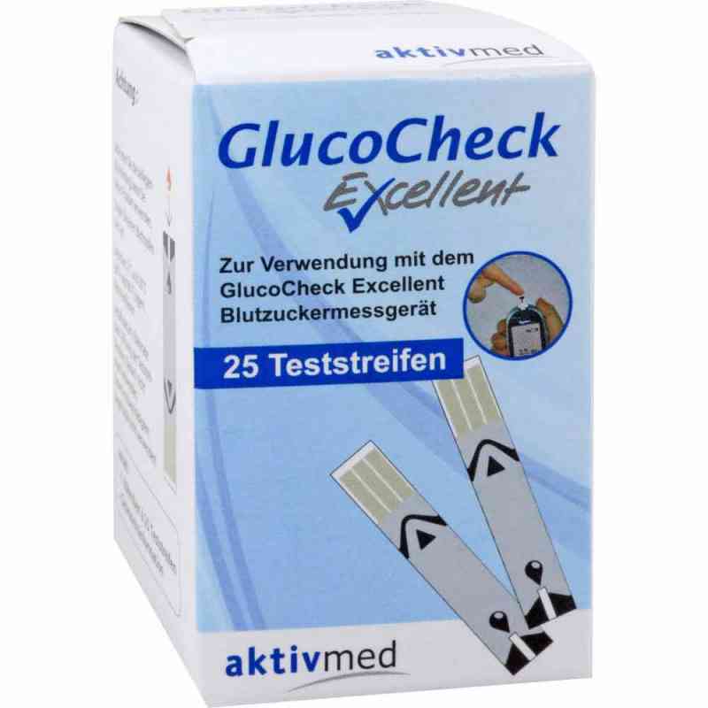 Gluco Check Excellent Teststreifen 25 szt. od Aktivmed GmbH PZN 09286618
