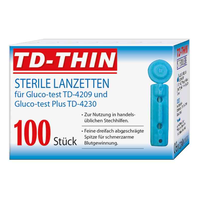 Gluco Test Lanzetten 100 szt. od Aristo Pharma GmbH PZN 03865999