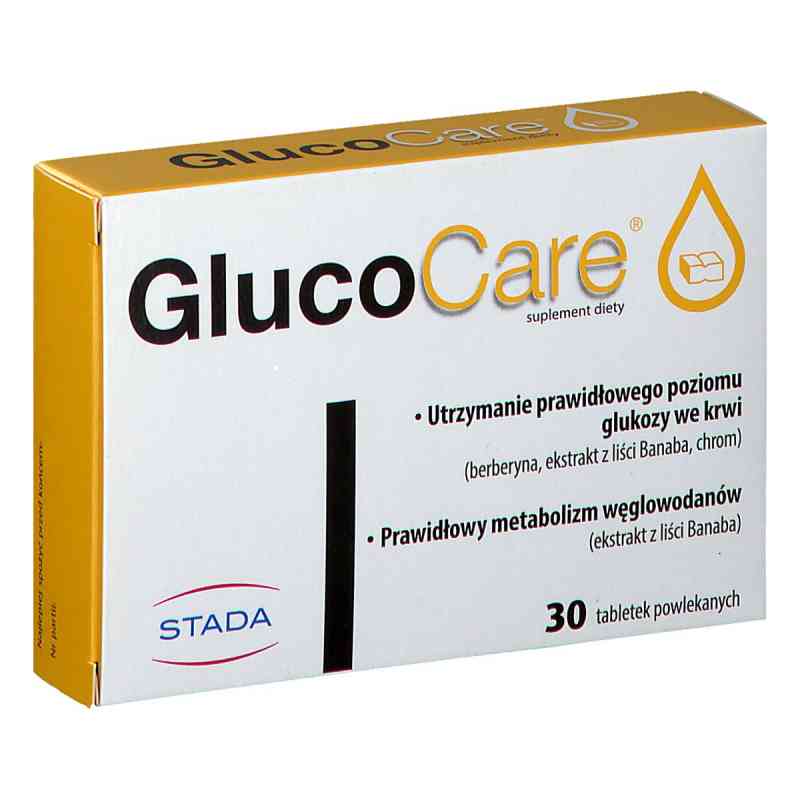 GlucoCare tabletki 30  od LABORATORIA WOLFS NV PZN 08302715