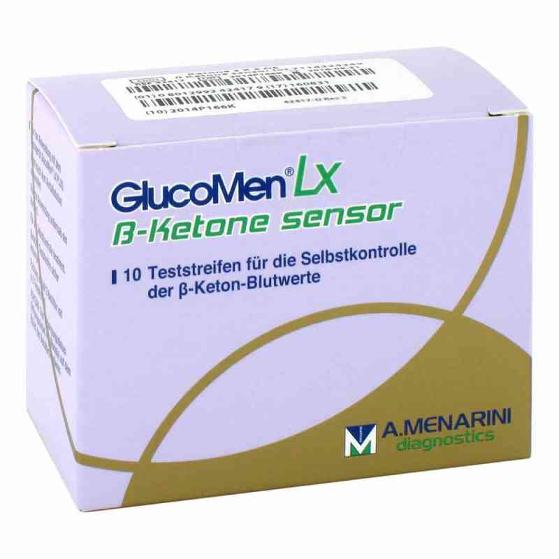 Glucomen LX Plus testy do badania ciał ketonowych 10 szt. od BERLIN-CHEMIE AG PZN 07425607