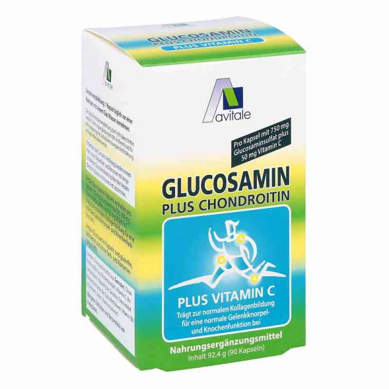 Glucosamin 750 mg + Chondroitin 100 mg kapsułki 90 szt. od Avitale GmbH PZN 02888076