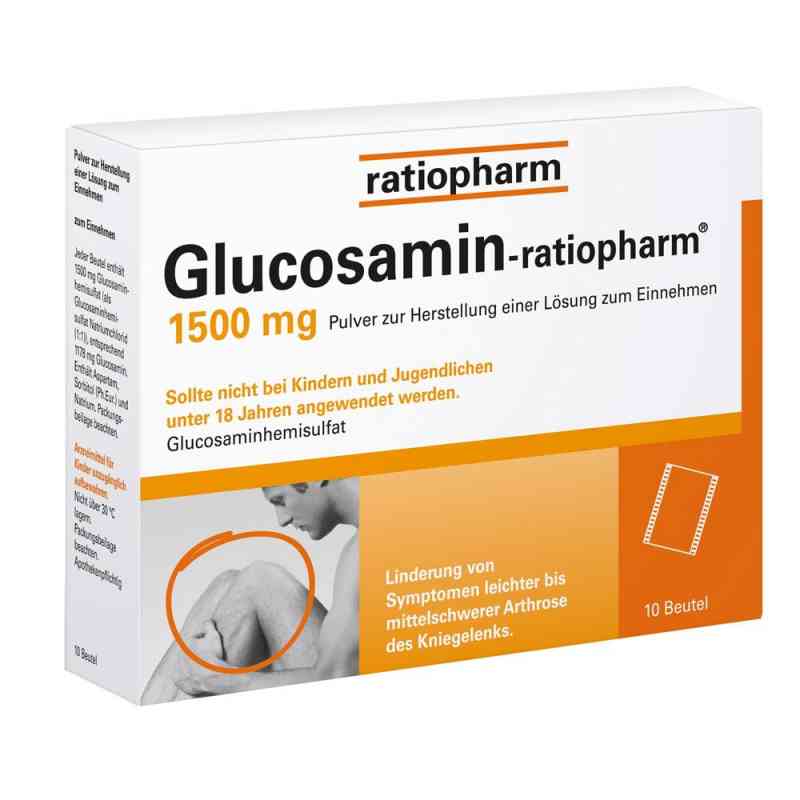 Glucosamin ratiopharm 1500 mg Beutel 10 szt. od ratiopharm GmbH PZN 06718655