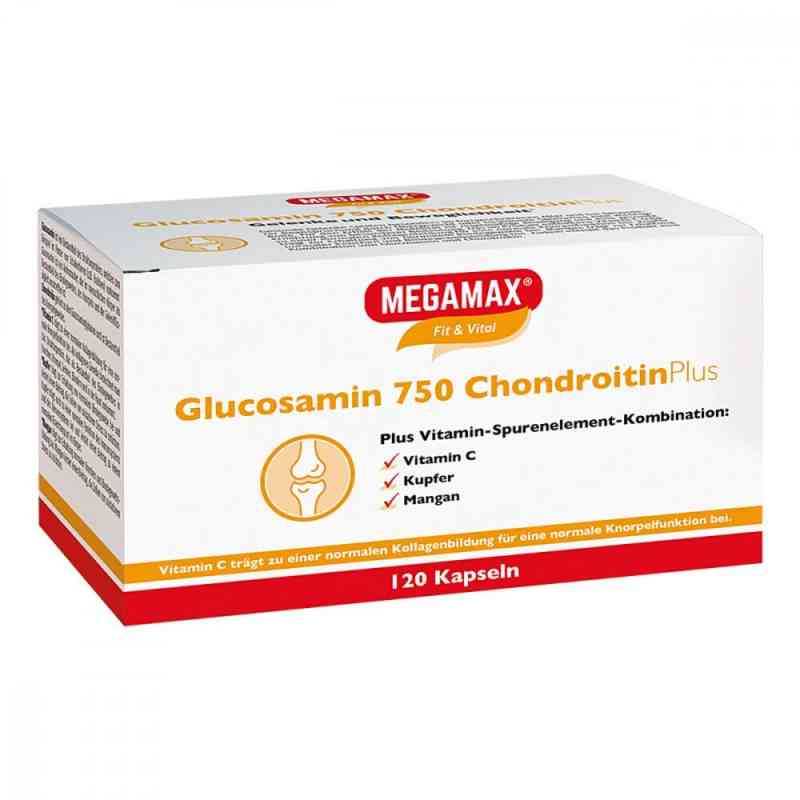 Glukosamina 750 + Chondroityna Plus kapsułki 120 szt. od Megamax B.V. PZN 03079835