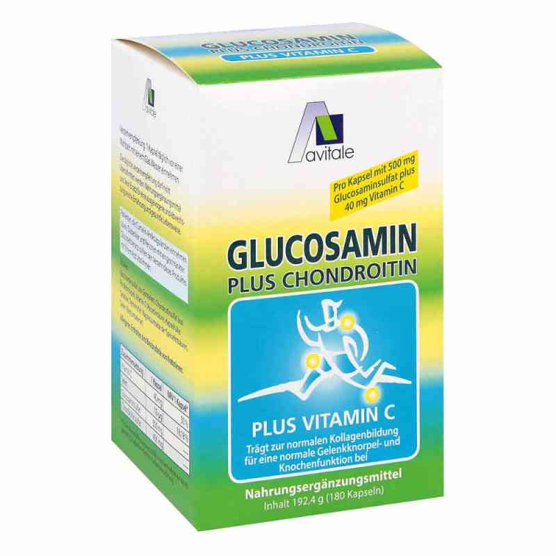 Glukozamina 500 mg + Chondroitina 400 mg kapsułki 180 szt. od Avitale GmbH PZN 04471104