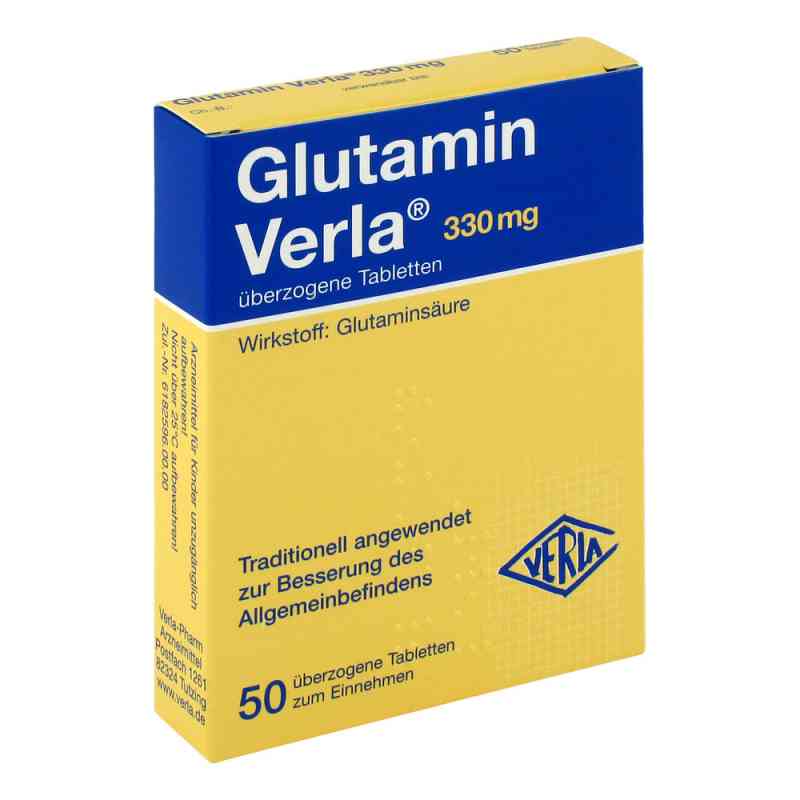 Glutamin Verla przeżarte tabletki 50 szt. od Verla-Pharm Arzneimittel GmbH & Co. KG PZN 01919544