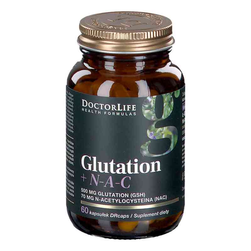 Glutation kapsułki 60  od DOCTOR LIFE SP. Z O.O. PZN 08306274