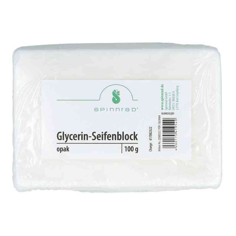 Glycerinseifenblock opak 100 g od Spinnrad GmbH PZN 01633664