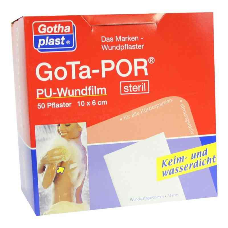 Gota Por Pu Wundfilm 10x6cm steril Verband 50 szt. od Gothaplast GmbH PZN 03182504