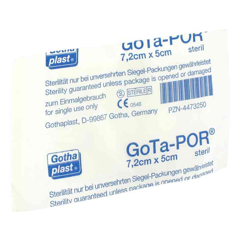 Gota Por Wundpflaster 5x7,2 cm steril 1 szt. od Gothaplast GmbH PZN 04473250