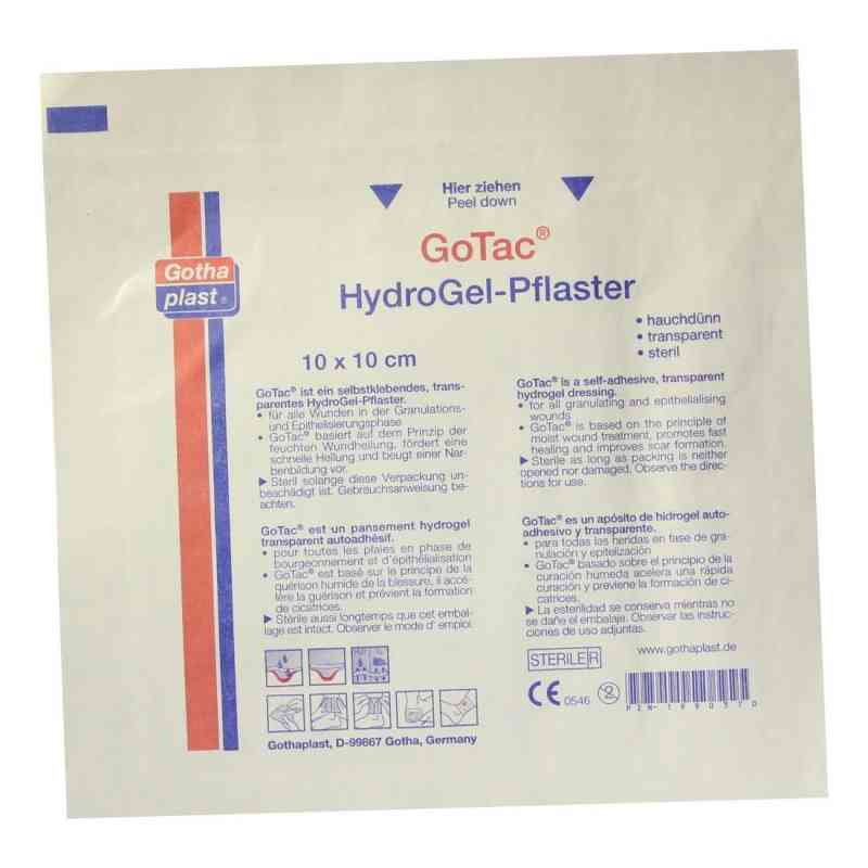 Gotac L Hydrogelpflaster 10x10cm steril 1 szt. od Gothaplast GmbH PZN 01990370