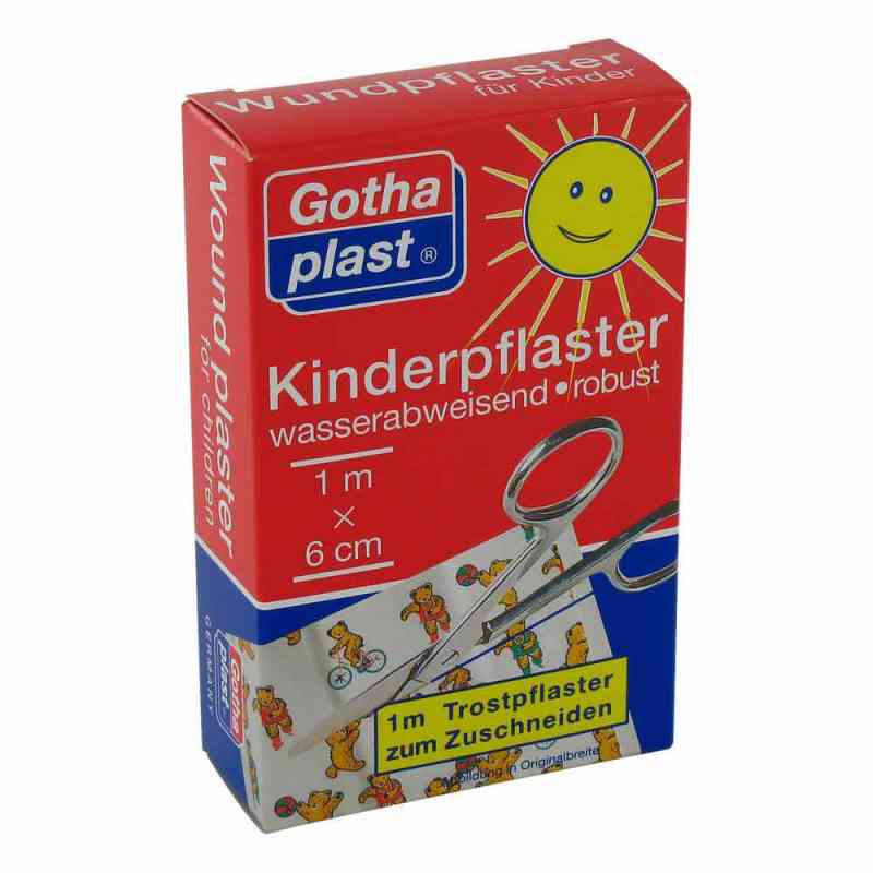 Gothaplast 1mx6cm plaster dla dzieci 1 szt. od Gothaplast GmbH PZN 01264698