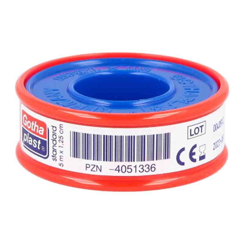 Gothaplast Heftpfl.stand.5mx1,25cm 1 szt. od Gothaplast GmbH PZN 04051336