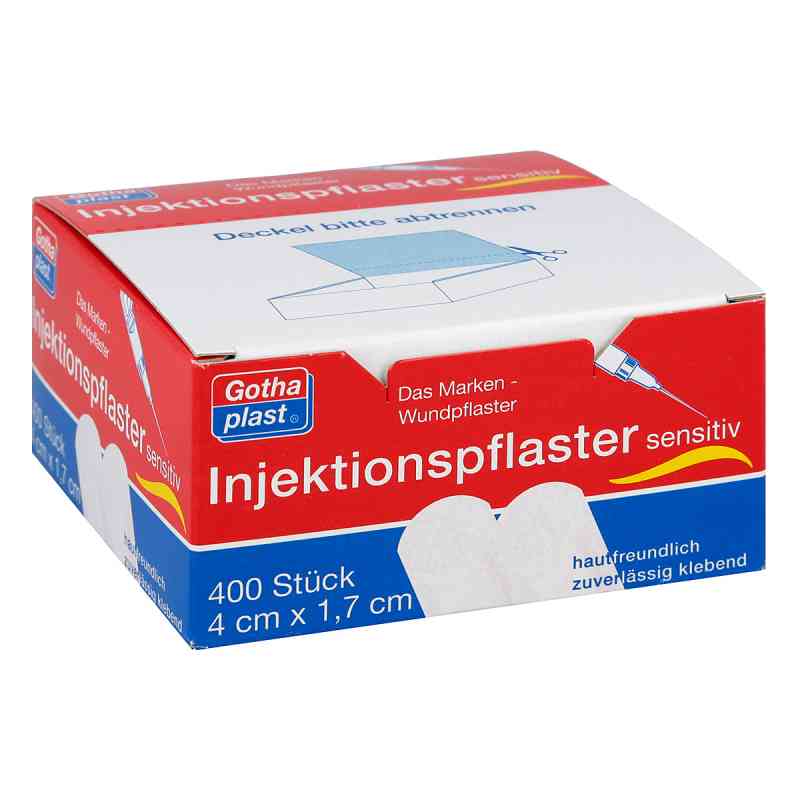 Gothaplast Plaster iniekcyjny sensitiv 1,7x4 cm 400 szt. od Gothaplast GmbH PZN 04114025