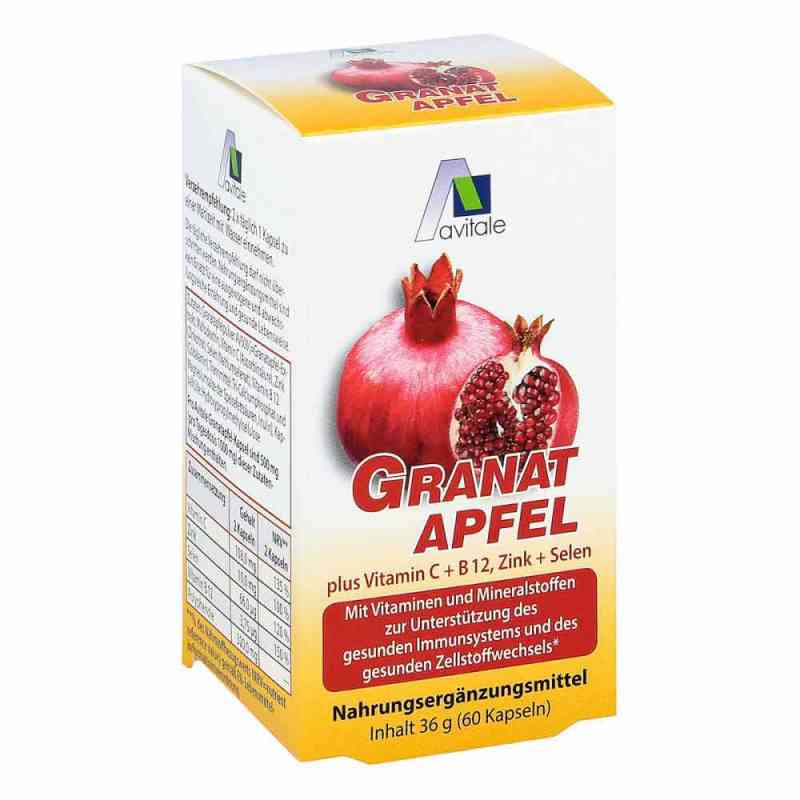 Granat 500 mg + witamina C, B12 + cynk + selen kapsułki 60 szt. od Avitale GmbH PZN 09537871