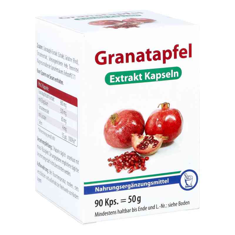 Granatapfel Extrakt Kapseln 90 szt. od Pharma Peter GmbH PZN 07281309